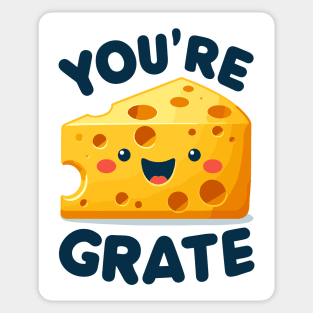 You're Grate: Charming Cheese Sticker